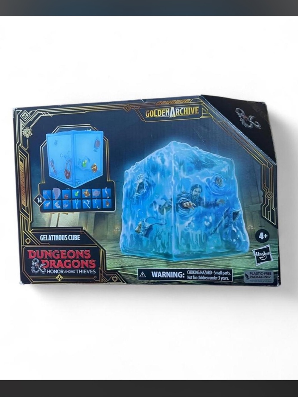 Hasbro Dungeons & Dragons Honor Among Thieves Golden Archive Gelatinous Cube Set